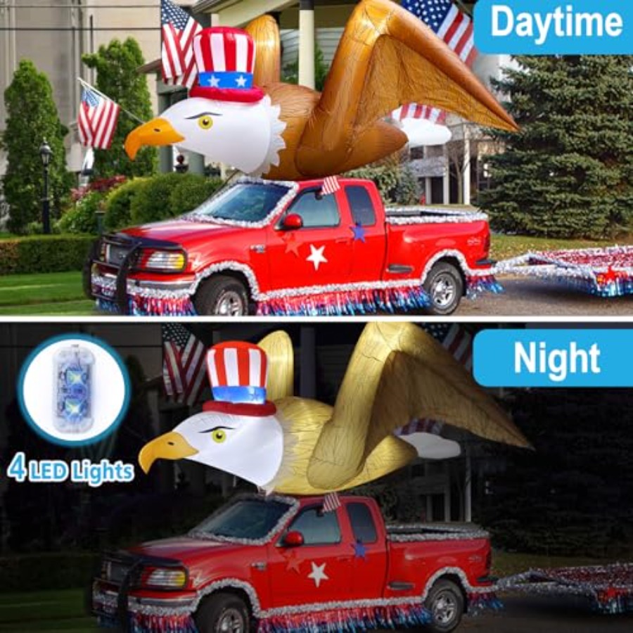 Patriotic parade decoration: i - مراجعة Decor Lighting The Parade وسعره