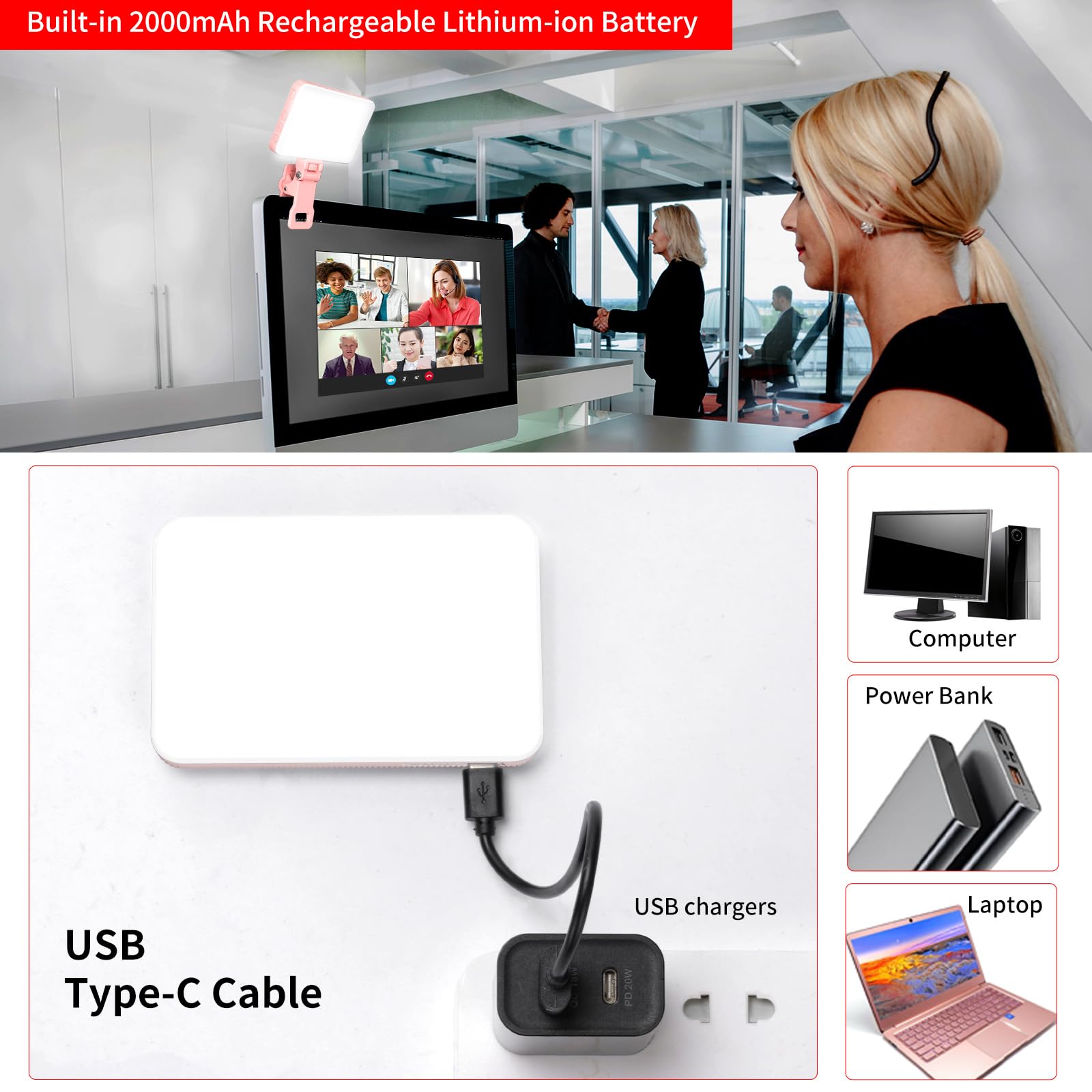 King Ma Pink Rechargeable Self - مراجعة Lighting Gallery وسعره