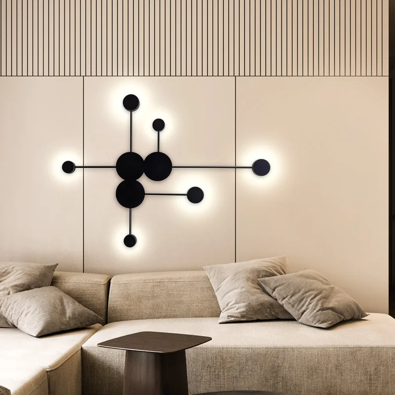 Modern Led Wall Sconce Light f - مراجعة Lighting Home Decor Wall Clocks وسعره