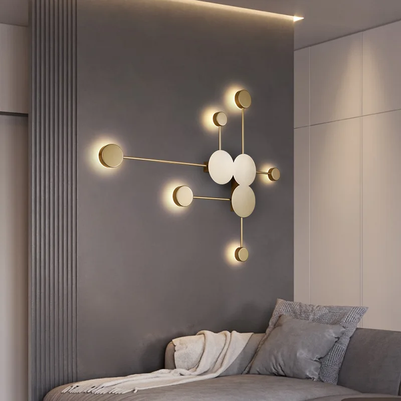 Modern Led Wall Sconce Light f - مراجعة Lighting Home Decor Wall Clocks وسعره