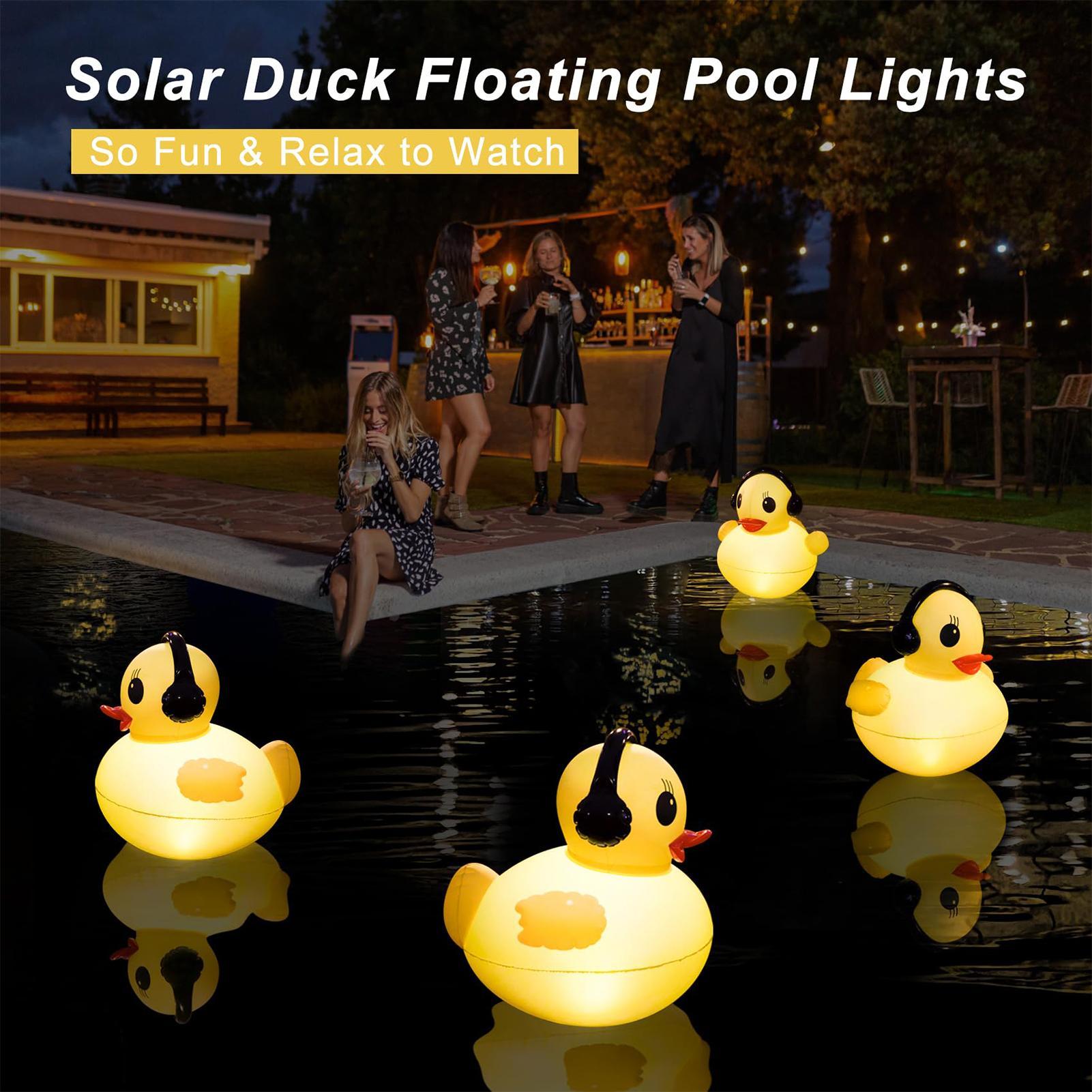 Solar Floating Pool Lights Vib - مراجعة Outdoor Lighting Wedding Decor وسعره