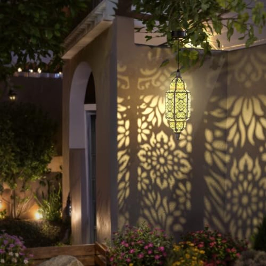 2 Pack Hanging Solar Lights Ou - مراجعة Decor Lighting Pack وسعره