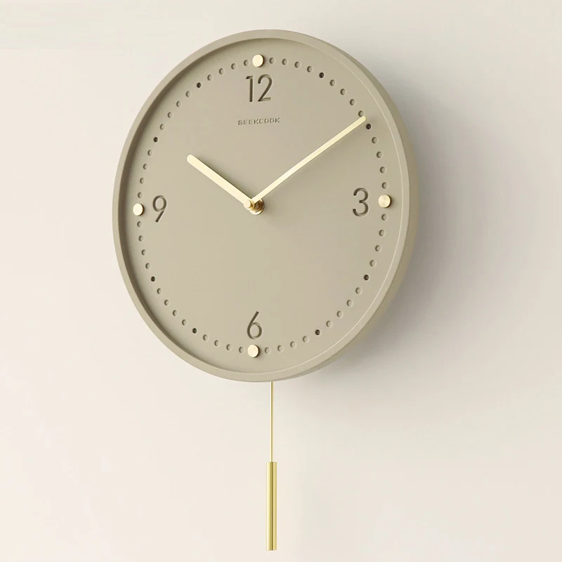 Minimalist Home Silent Wall Cl - مراجعة Lighting Home Decor Wall Clocks وسعره