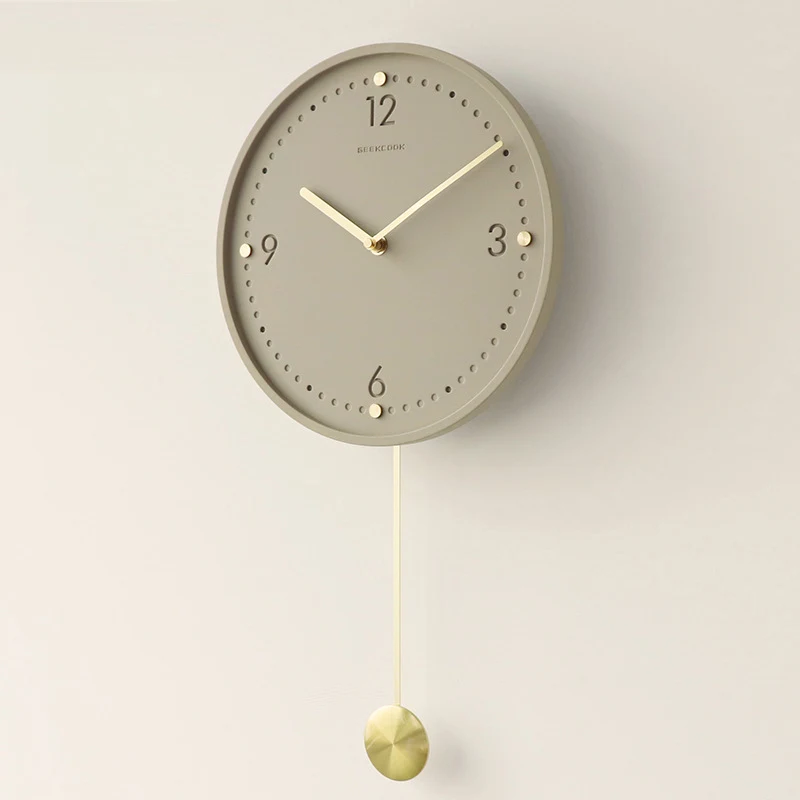 Minimalist Home Silent Wall Cl - مراجعة Lighting Home Decor Wall Clocks وسعره