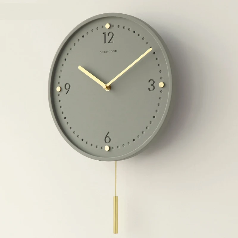 Minimalist Home Silent Wall Cl - مراجعة Lighting Home Decor Wall Clocks وسعره