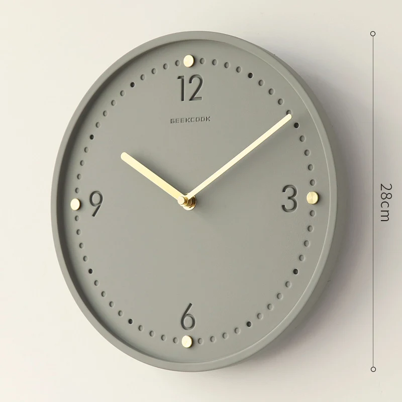 Minimalist Home Silent Wall Cl - مراجعة Lighting Home Decor Wall Clocks وسعره