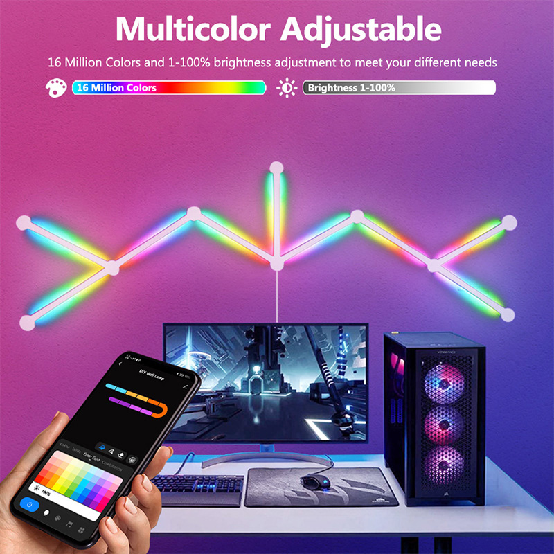 Smart RGB Wall Lamp, Bluetooth - مراجعة Lighting Decor وسعره