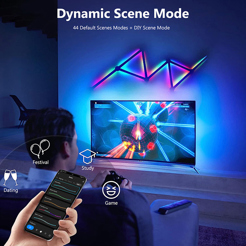 Smart RGB Wall Lamp, Bluetooth - مراجعة Lighting Decor وسعره
