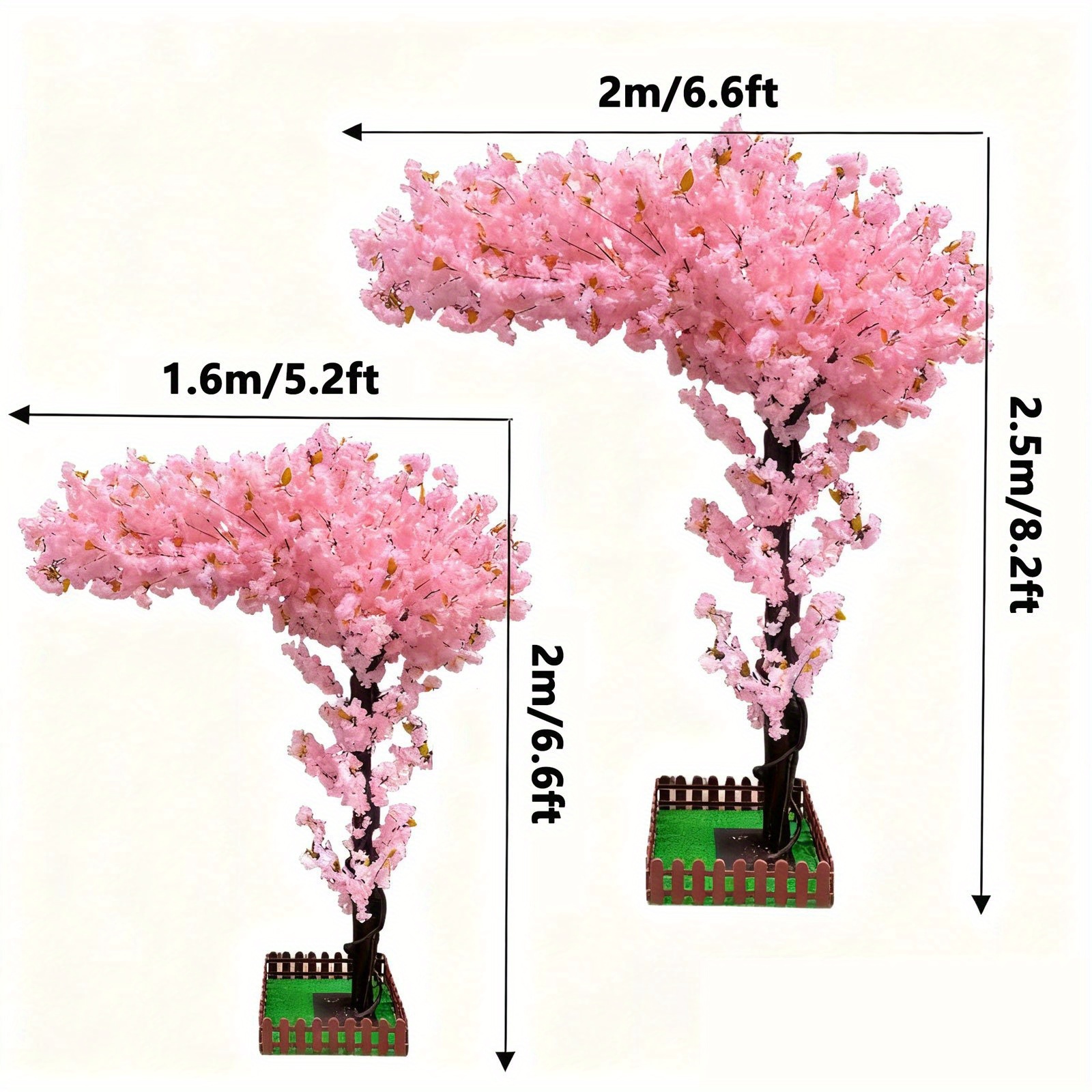 Artificial Cherry Blossom Tree - مراجعة Outdoor Lighting Wedding Decor وسعره