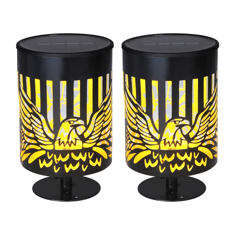 2 Pack Solar Fence Lights Meta - مراجعة Decor Lighting Pack وسعره