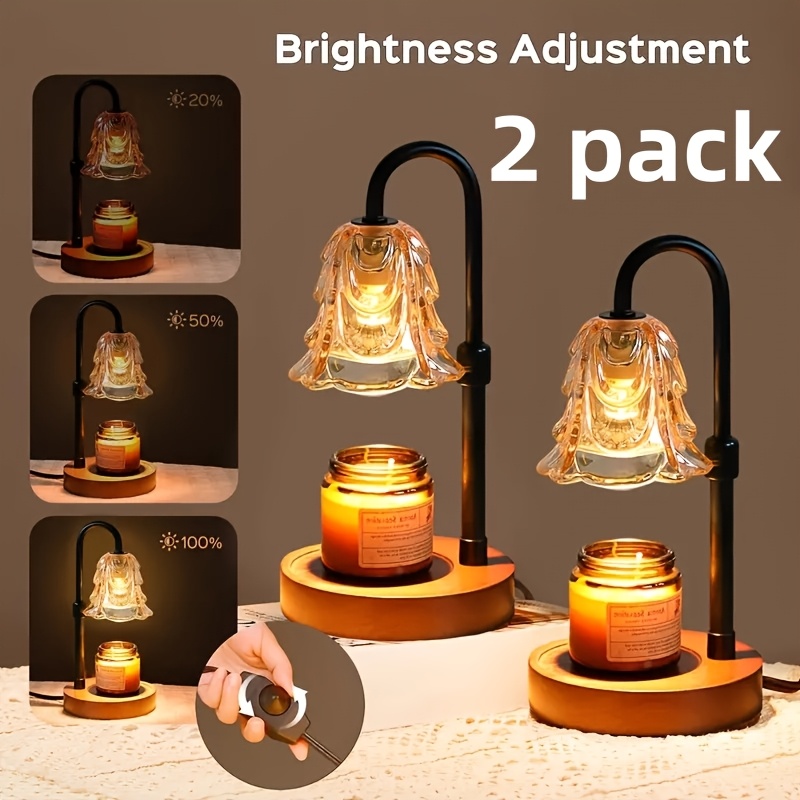 us2-Pack Candle Warmer Lamp, C - مراجعة Decor Lighting Pack وسعره