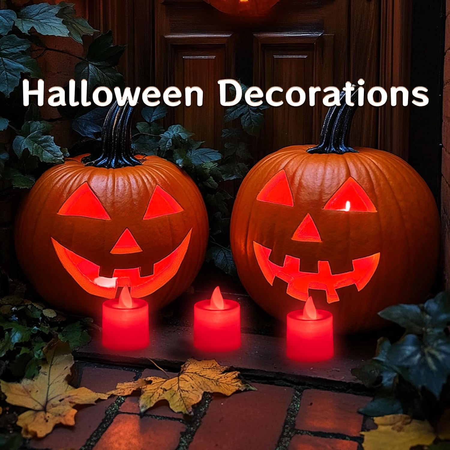 24 Pack Flickering Red LED Tea - مراجعة Decor Lighting Pack وسعره