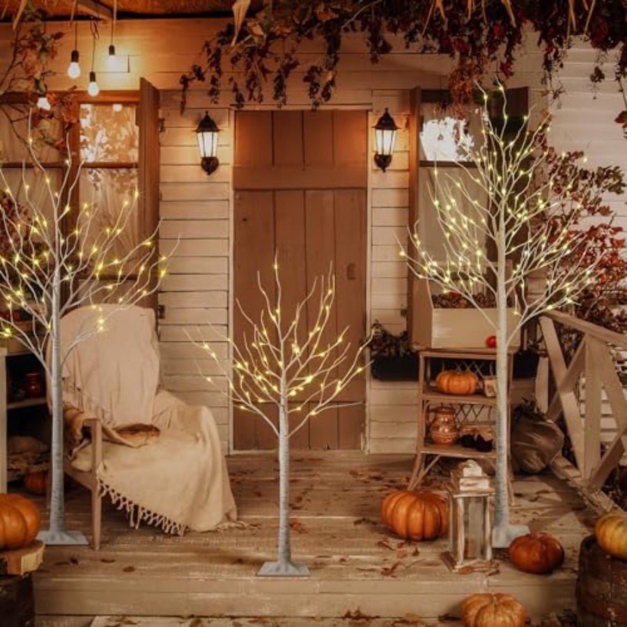 LED Birch Tree Light Set for i - مراجعة Decor Lighting Pack وسعره