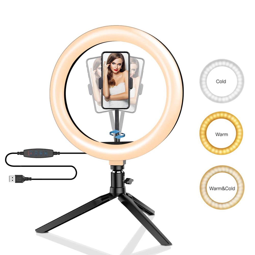 26cm 10 inch Led Ring Selfie L - مراجعة Lighting Gallery وسعره