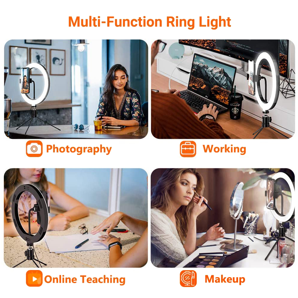 26cm 10 inch Led Ring Selfie L - مراجعة Lighting Gallery وسعره