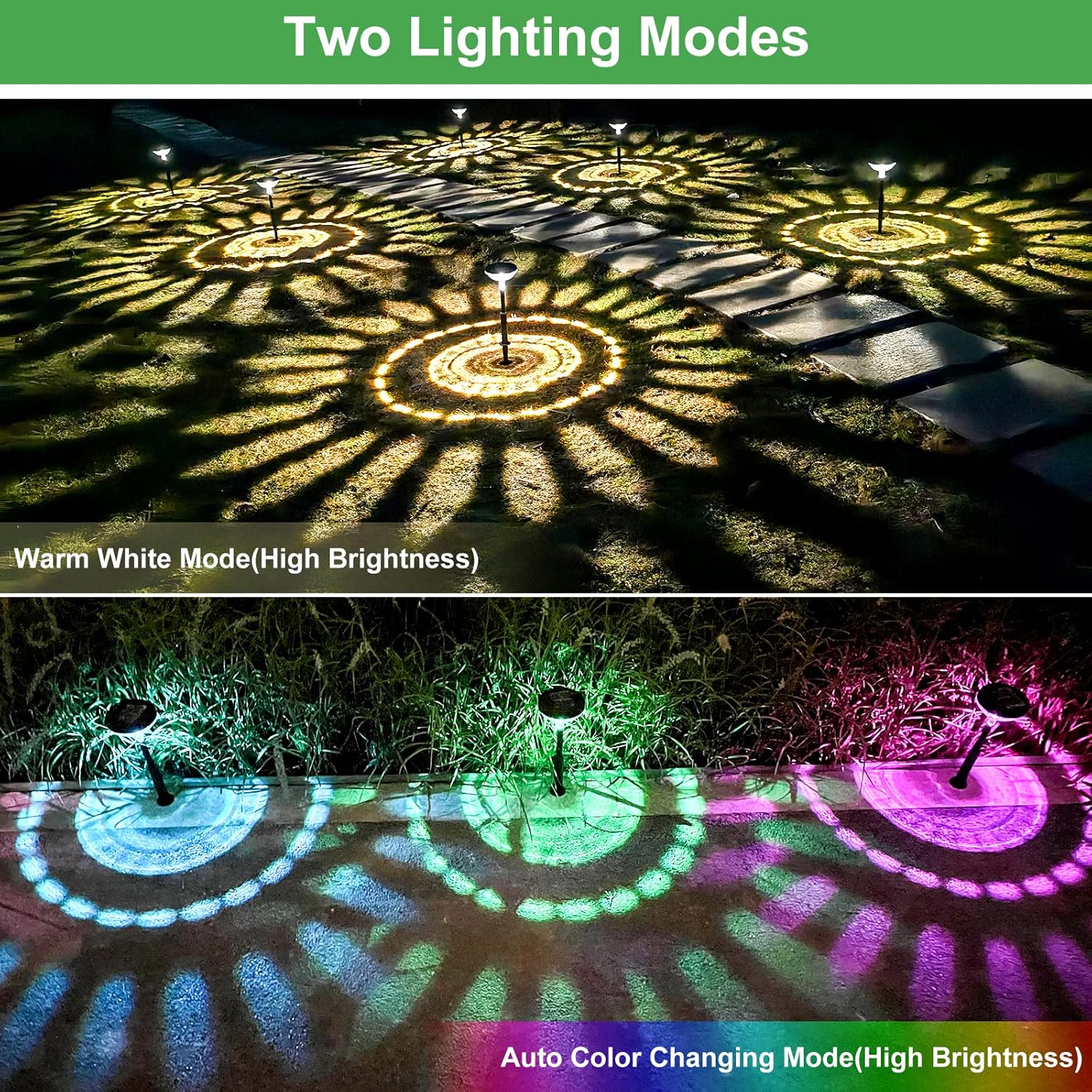 6 Pack Solar Pathway Lights wi - مراجعة Decor Lighting Pack وسعره