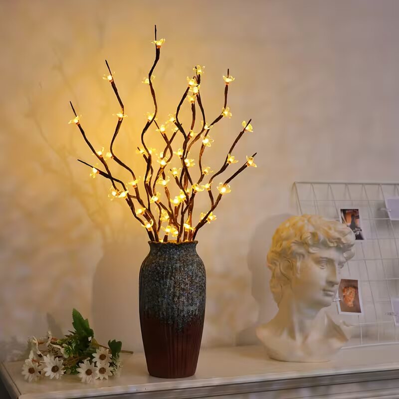 1/2PC 20LED Cherry Blossom Tre - مراجعة Lighting Decoration For Home وسعره