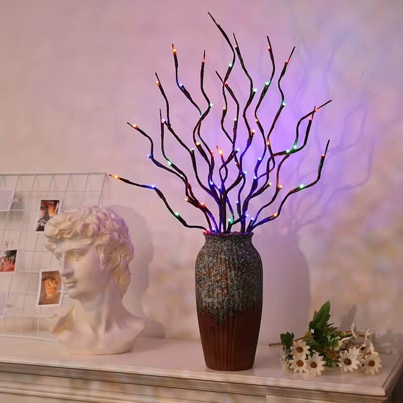 1/2PC 20LED Cherry Blossom Tre - مراجعة Lighting Decoration For Home وسعره