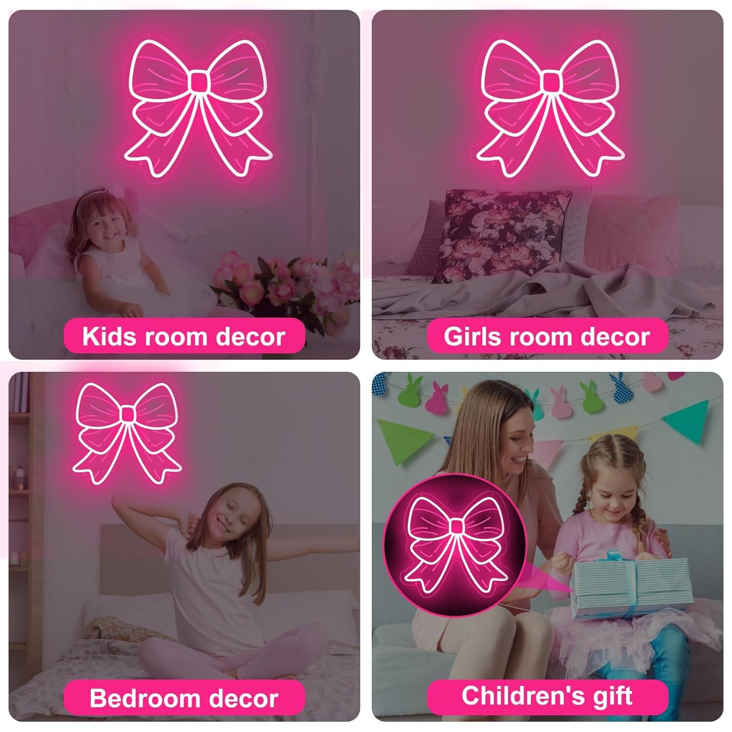 Bow Neon Signs USB Dimmable LE - مراجعة Elegant Decor & Lighting Llc وسعره