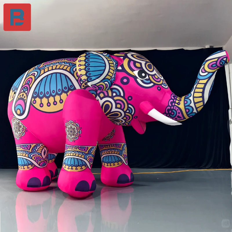Inflatable painted Elephant Ai - مراجعة Decor Lighting The Parade وسعره
