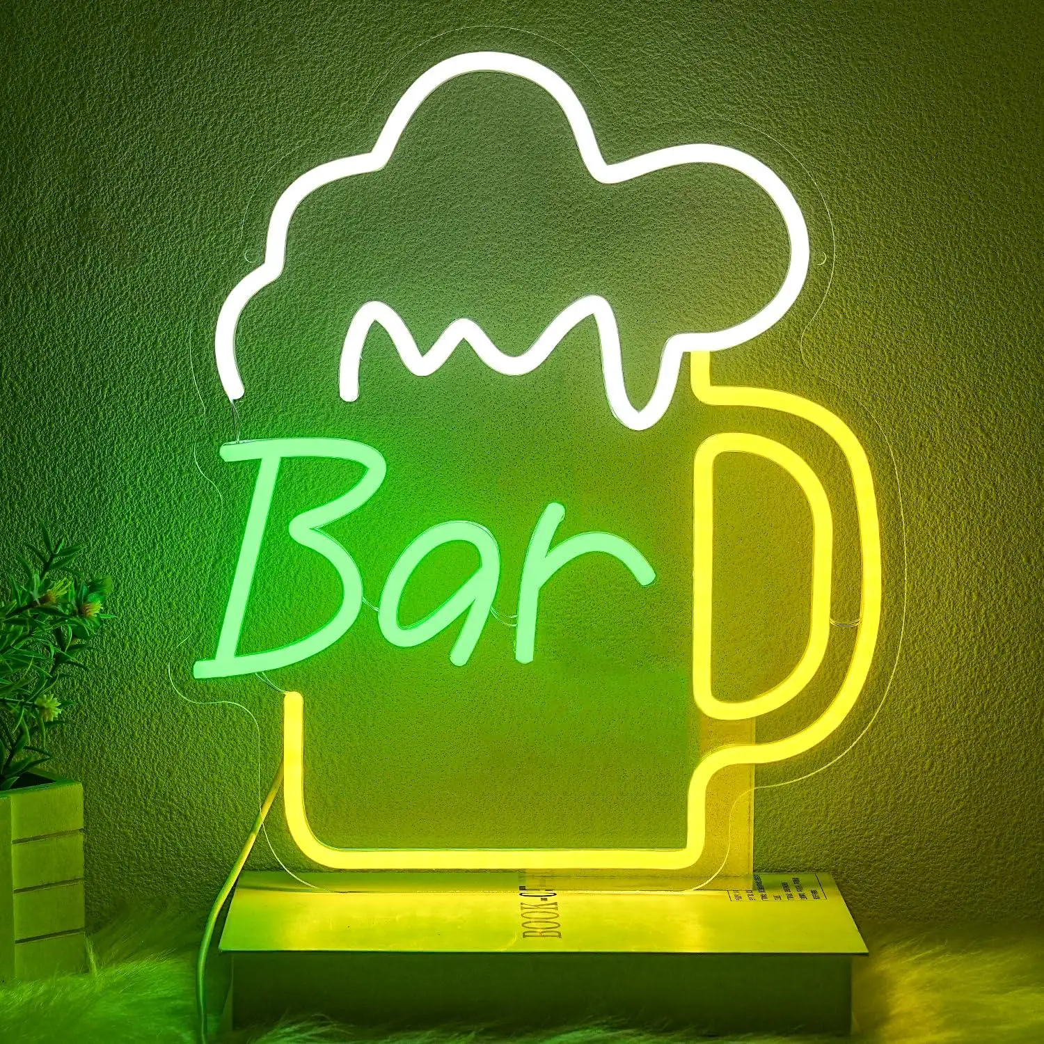 Beer Bar Neon Sign USB Dimmabl - مراجعة Lighting Decoration For Home وسعره