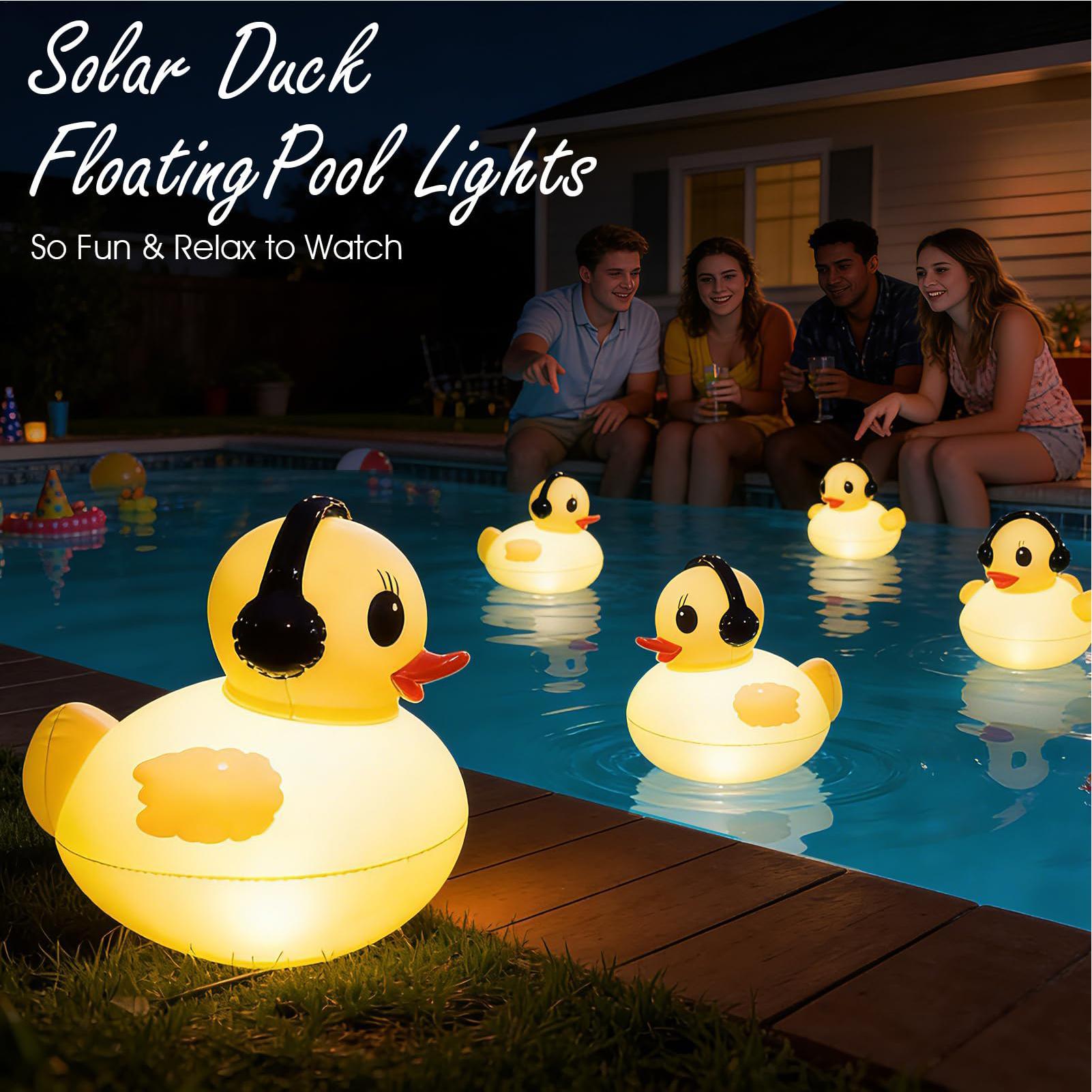 Floating Pool Lights Solar Pow - مراجعة Outdoor Lighting Wedding Decor وسعره