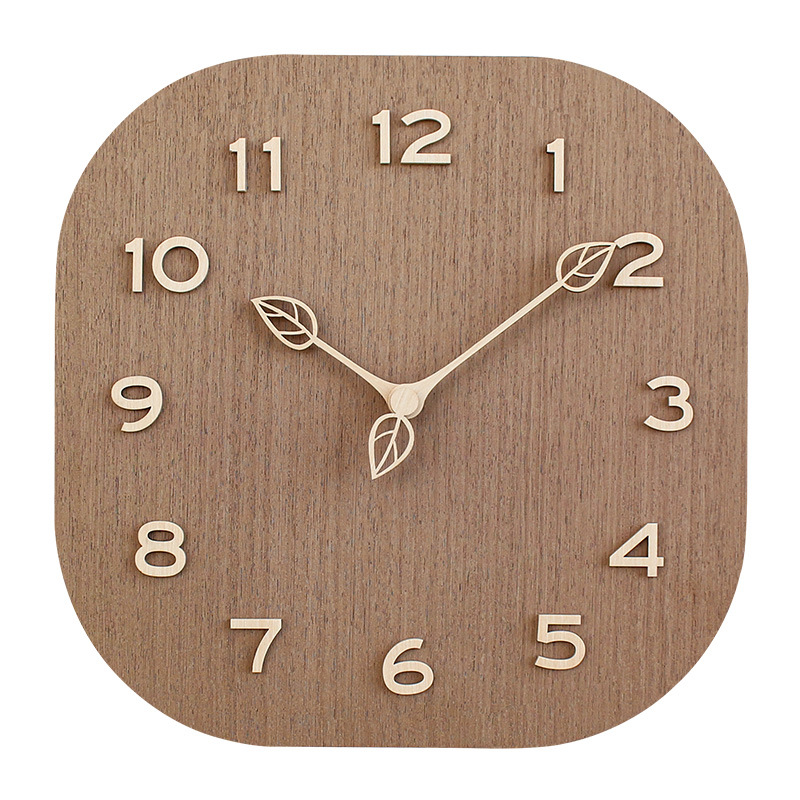 Modern Personality Wall Clock  - مراجعة Lighting Home Decor Wall Clocks وسعره