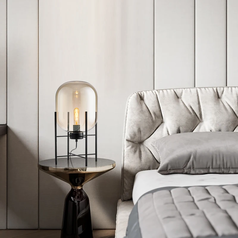 Nordic Table Lamp Postmodern E - مراجعة Lava Lamp Desktop وسعره