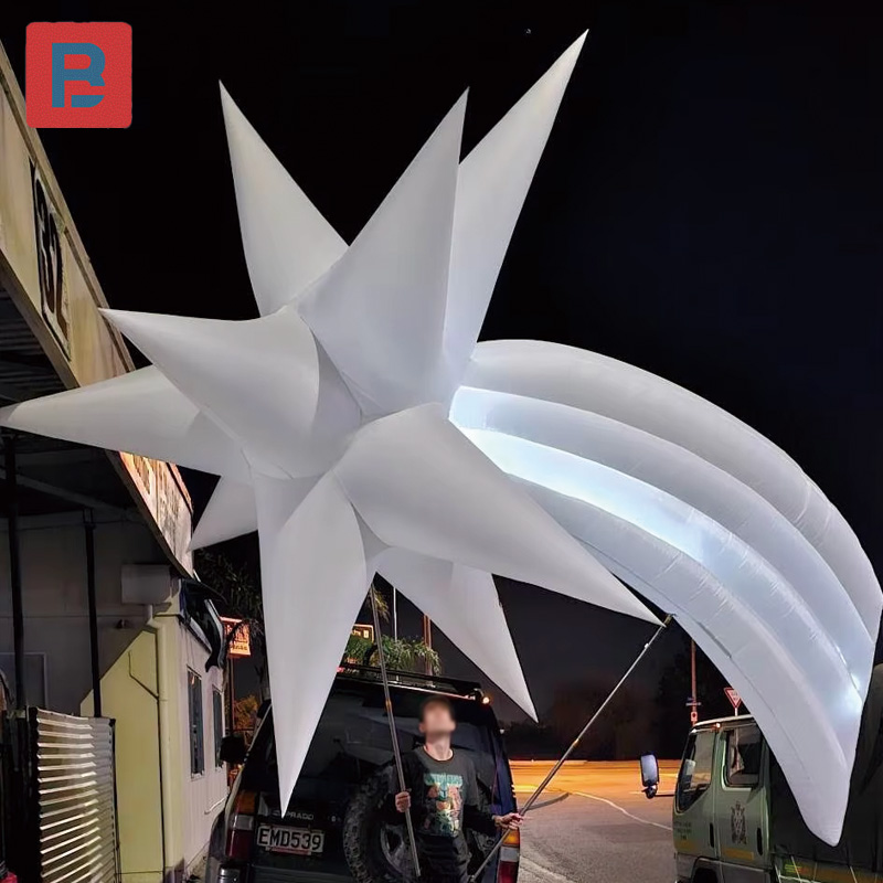 Inflatable stars, Christmas pa - مراجعة Decor Lighting The Parade وسعره