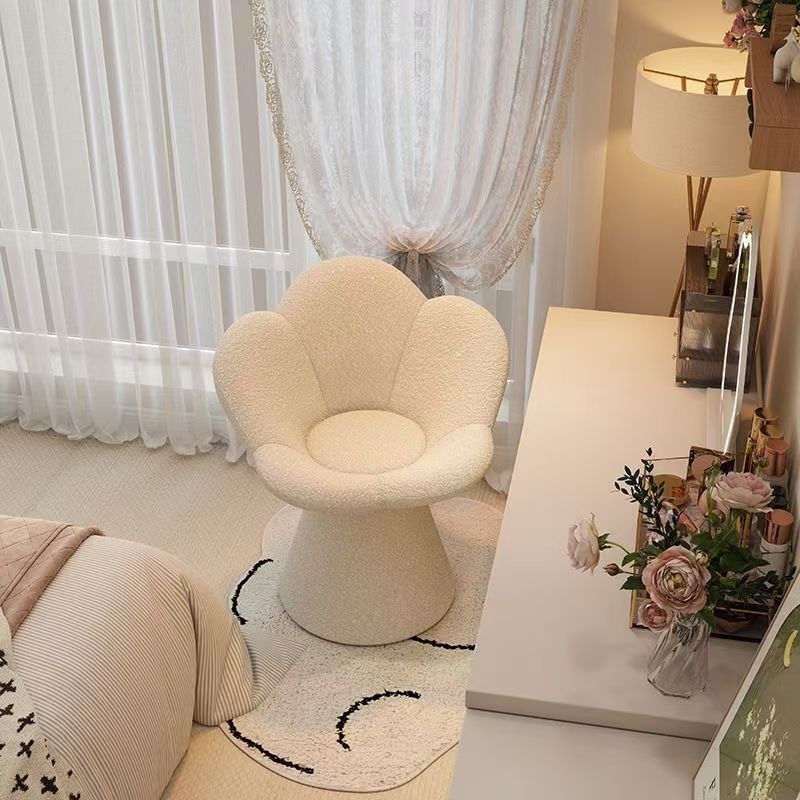 Rotating Makeup Chair Bedroom  - مراجعة Furniture Lighting & Decor Magazine وسعره