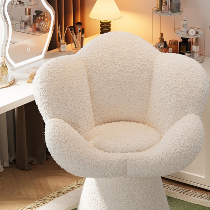Rotating Makeup Chair Bedroom  - مراجعة Furniture Lighting & Decor Magazine وسعره
