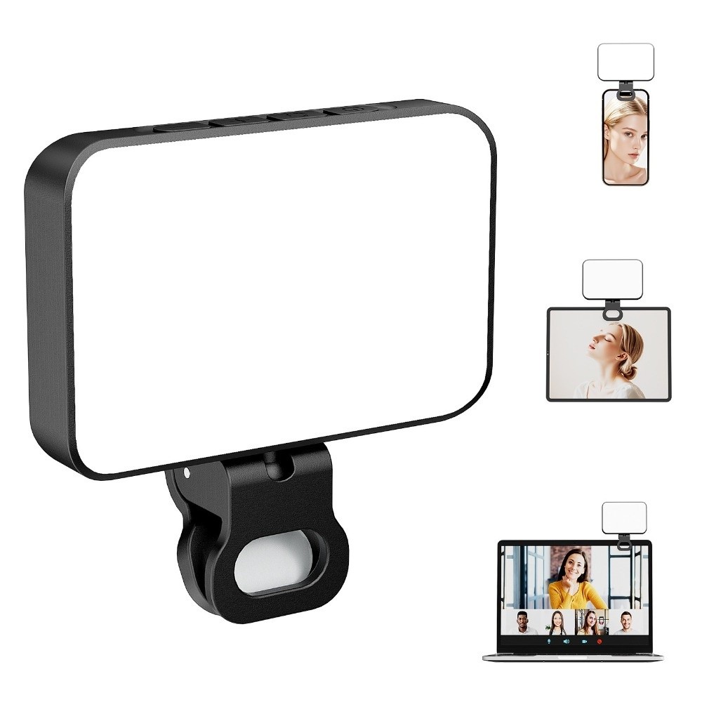 800/1000mAh LED Selfie Light U - مراجعة Lighting Gallery وسعره