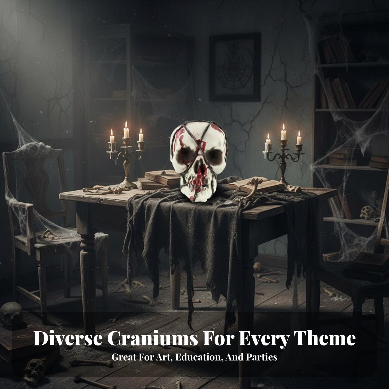 Realistic Skull Model Horror T - مراجعة Lighting Decor وسعره