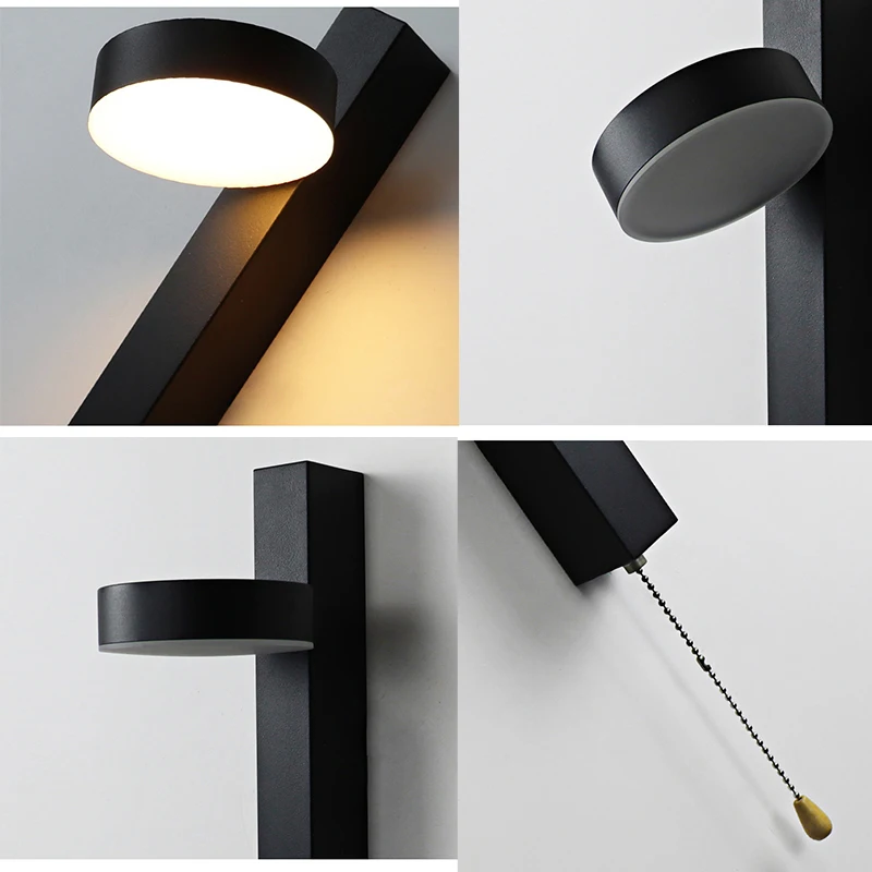 Nordic Wall Lamps with Pull Sw - مراجعة Decor Lighting The Parade وسعره