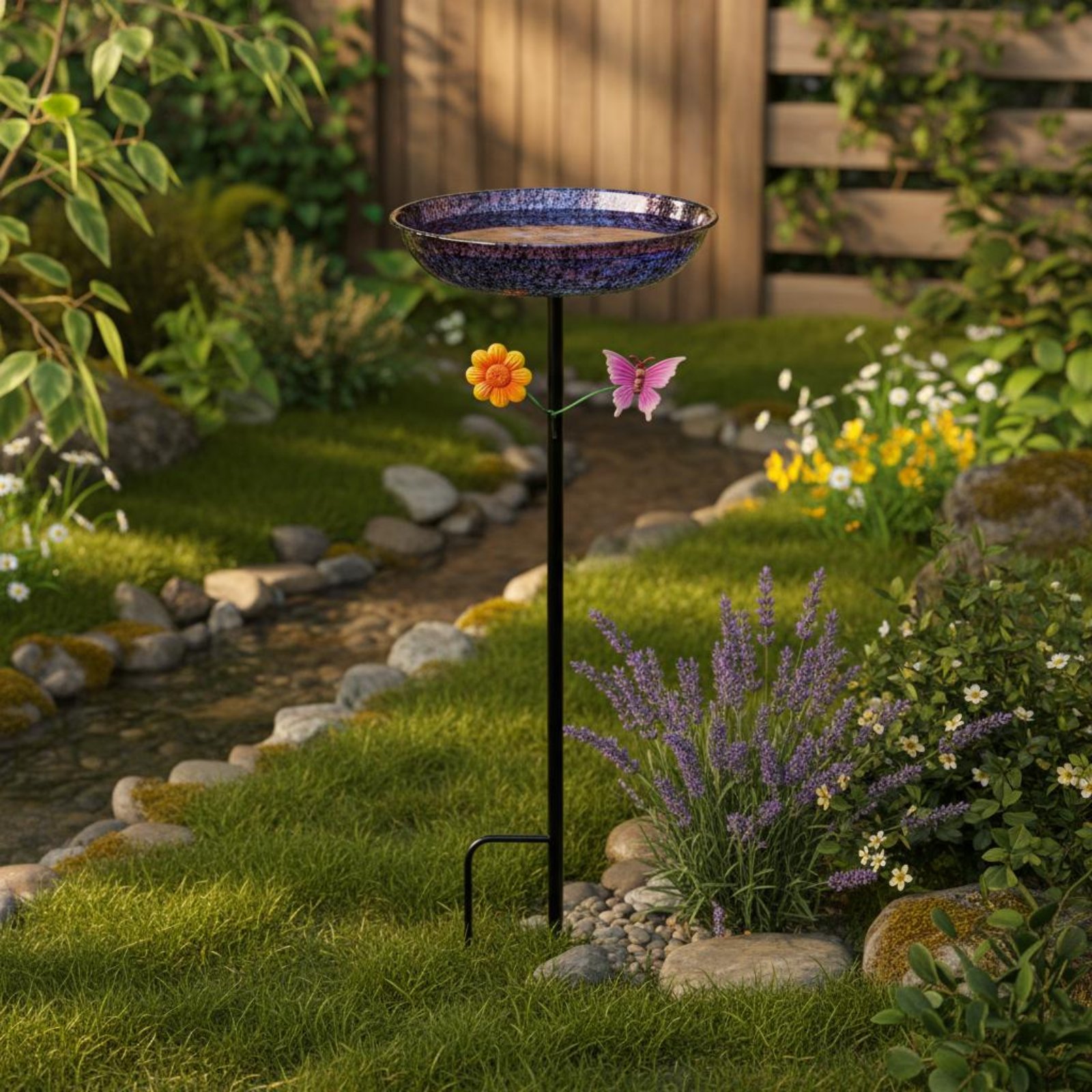 Metal Bird Bath Long-Lasting R - مراجعة Elegant Decor & Lighting Llc وسعره