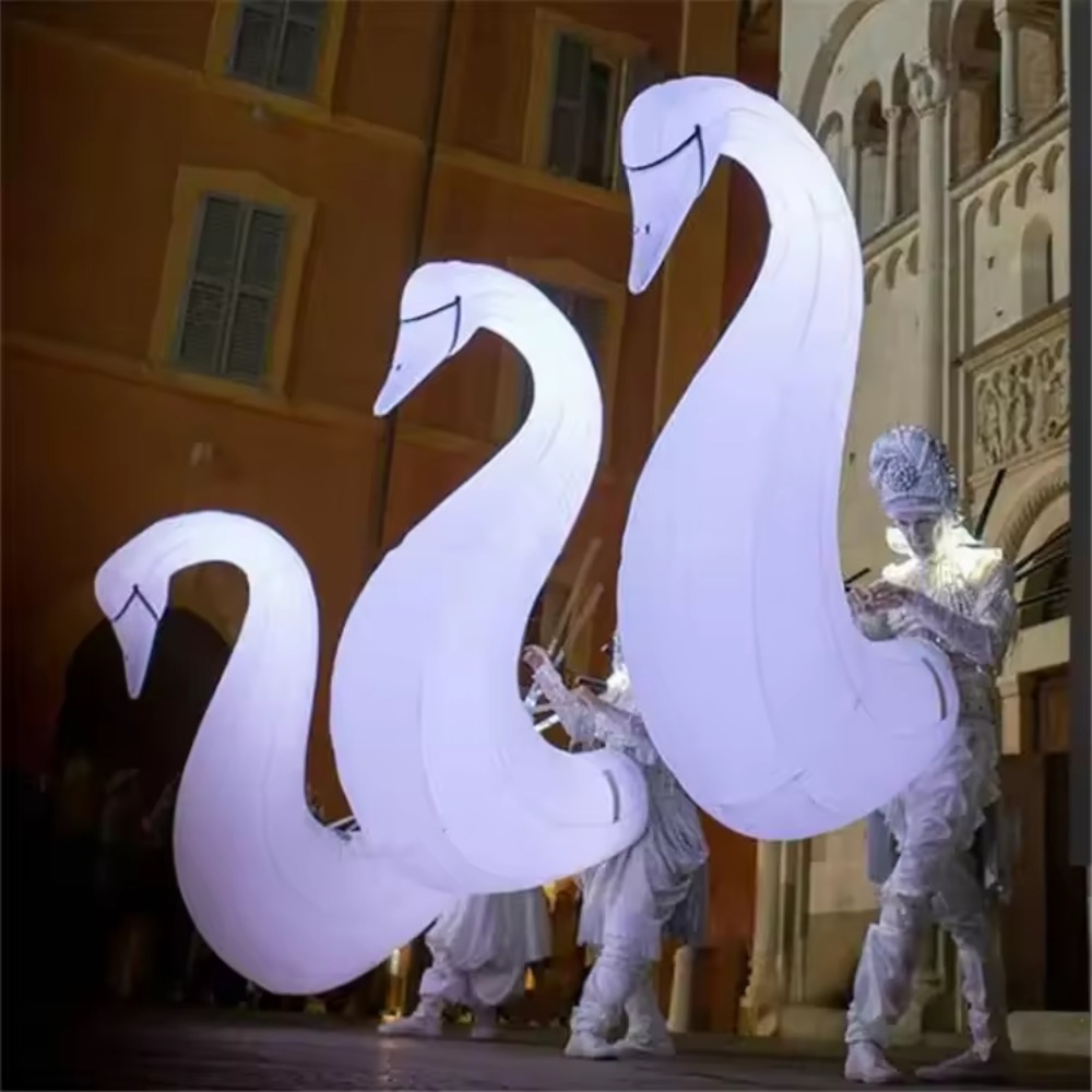 Wearable Inflatable Swan Costu - مراجعة Decor Lighting The Parade وسعره