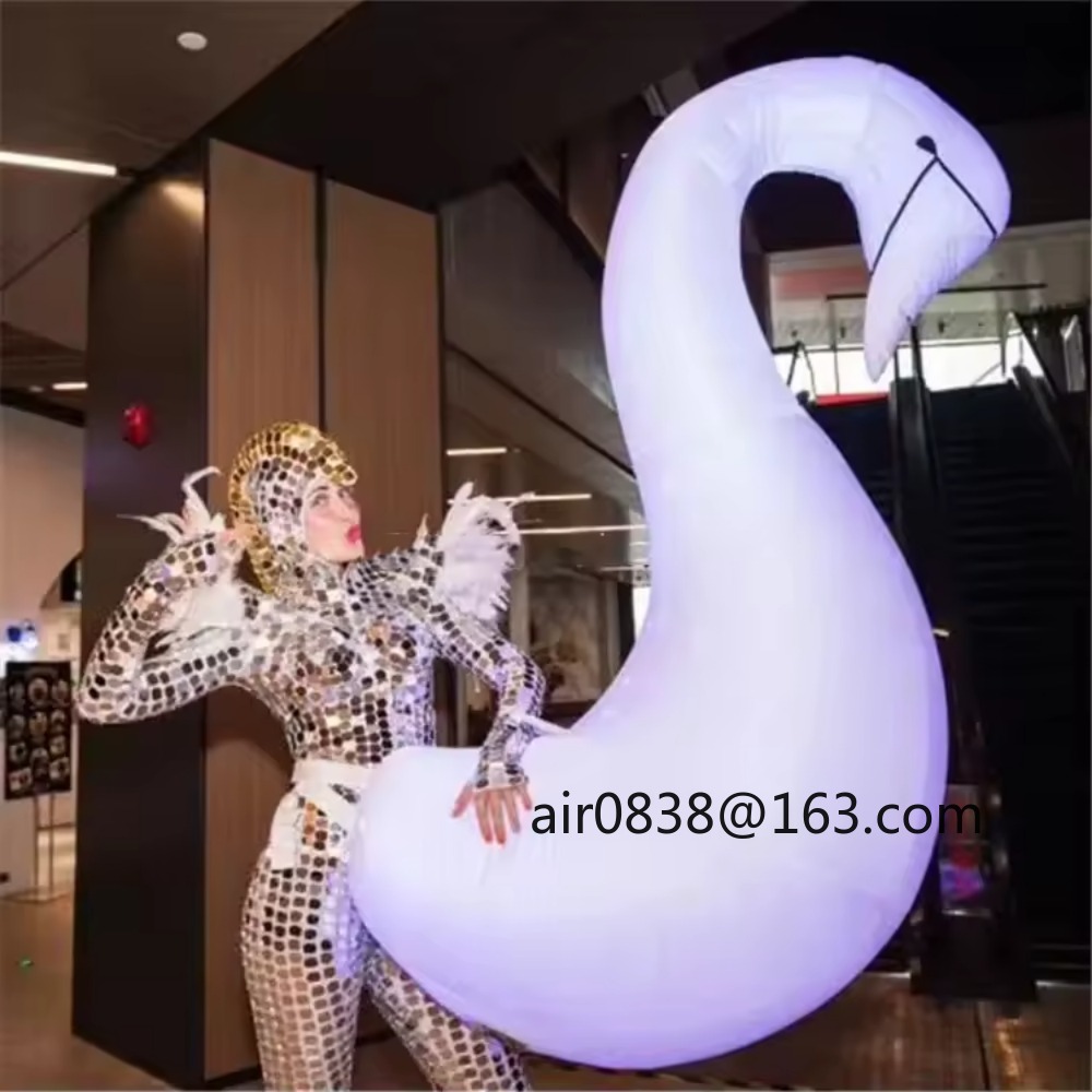 Wearable Inflatable Swan Costu - مراجعة Decor Lighting The Parade وسعره