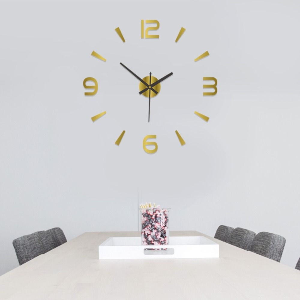 Frameless DIY Wall Clock Acryl - مراجعة Lighting Home Decor Wall Clocks وسعره