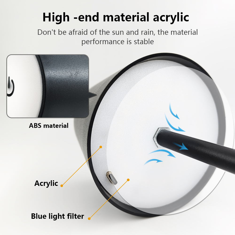 LED Rechargeable Desk Light Wi - مراجعة Decor Lighting Lamps وسعره