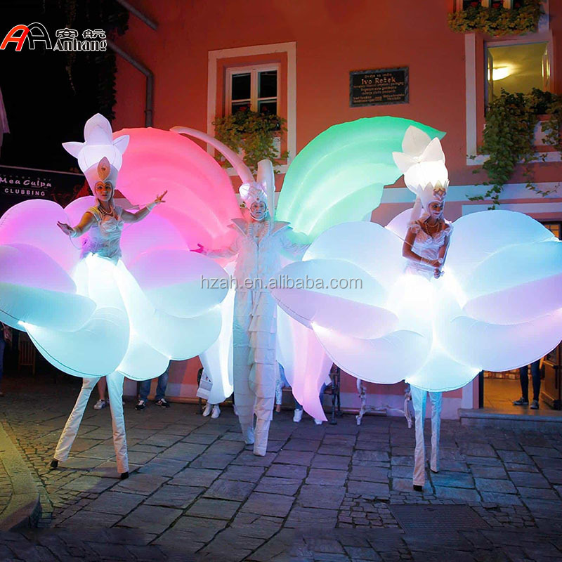 Fancy White Inflatable Flower  - مراجعة Decor Lighting The Parade وسعره