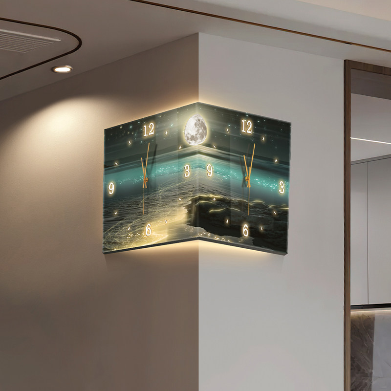 Led Digital Wall Clocks Luxury - مراجعة Lighting Home Decor Wall Clocks وسعره