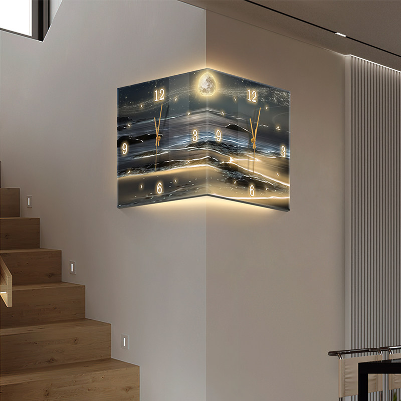 Led Digital Wall Clocks Luxury - مراجعة Lighting Home Decor Wall Clocks وسعره