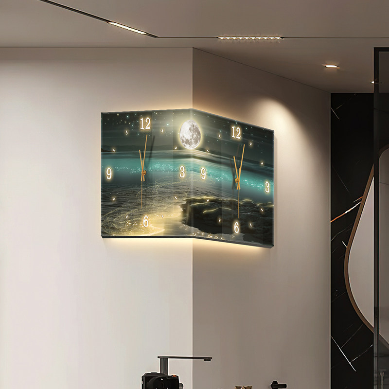Led Digital Wall Clocks Luxury - مراجعة Lighting Home Decor Wall Clocks وسعره